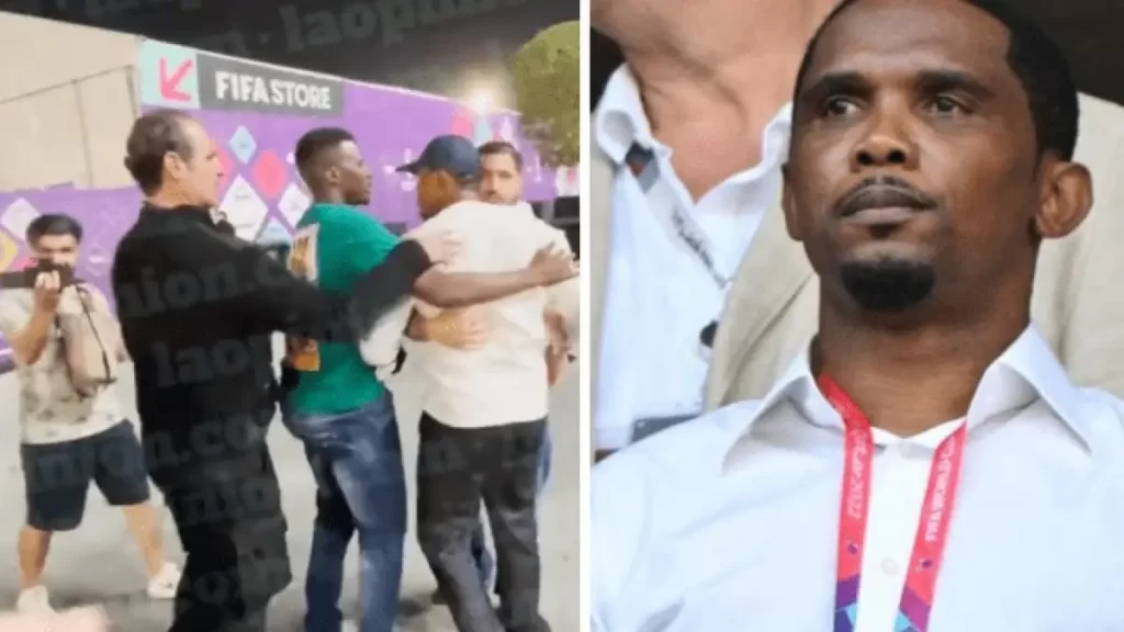 Former legendary footballer Samuel Eto'o