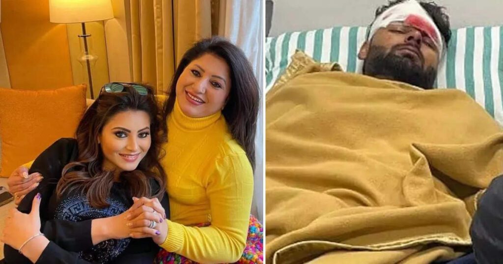 Everything will be fine son- Urvashi's mother reached to meet Rishabh Pant