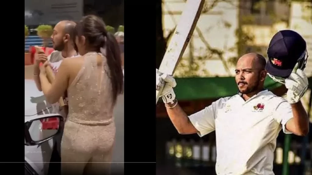 Cricketer Prithvi shaw