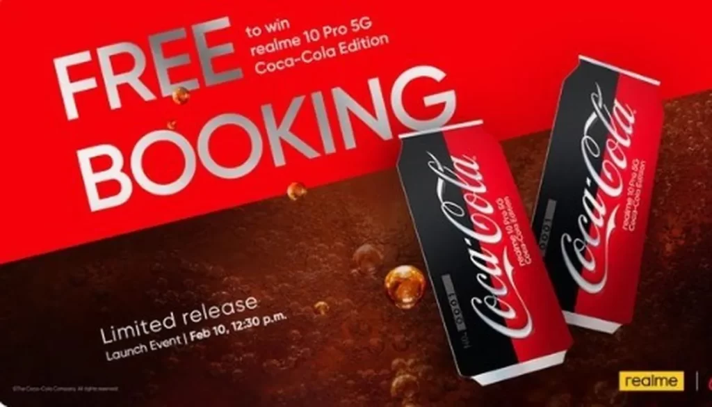 Realme 10 Pro Coca-Cola Edition