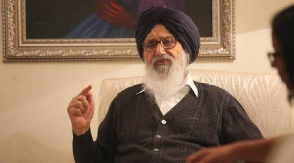 EX-CM Parkash Singh Badal