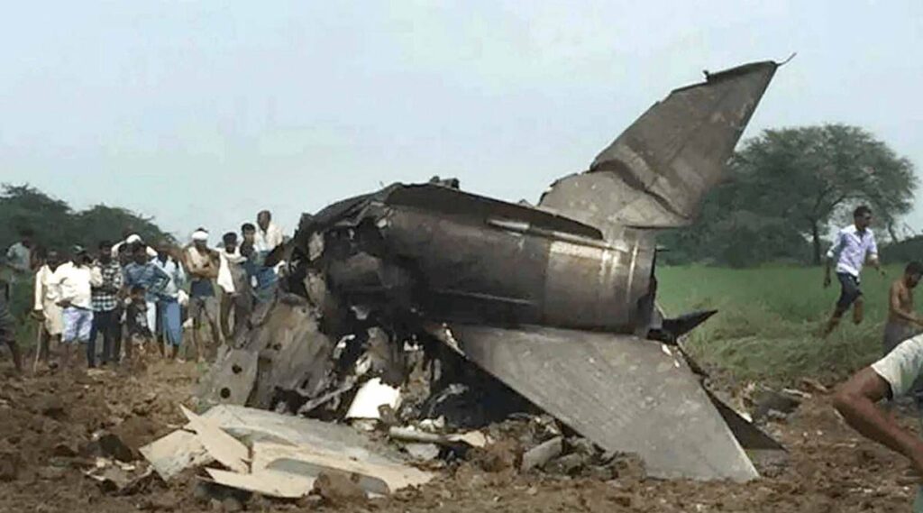MiG-21 Jet Crash