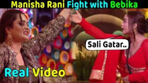 Huge Fight Between Manisha Rani vs Bebika Dhurve on Puri in Bigg Boss OTT 2