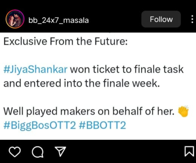Bigg Boss OTT 2: This contestant became the first finalist