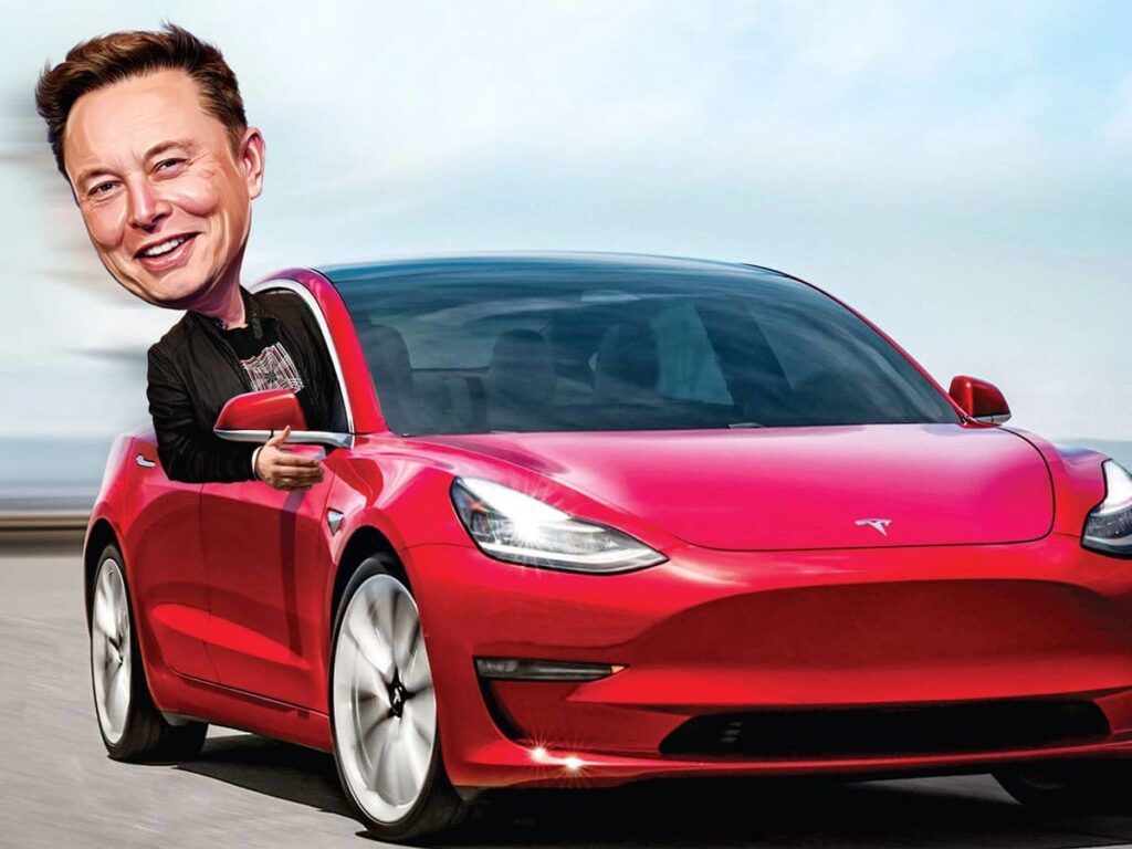 Tesla electric car
