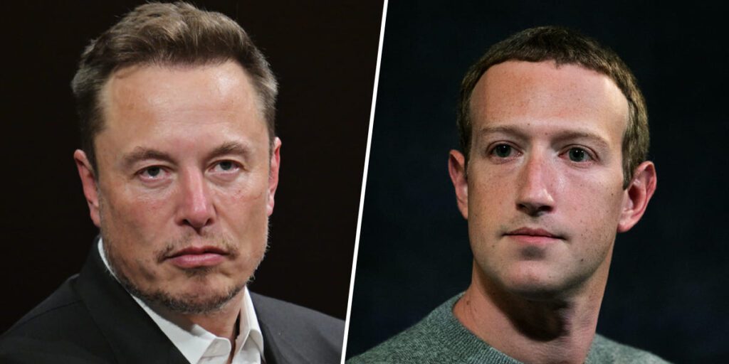 AI Mega Event Elon Musk and Mark Zuckerberg