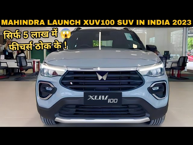 New Mahindra XUV100 SUV Dashing Look Details