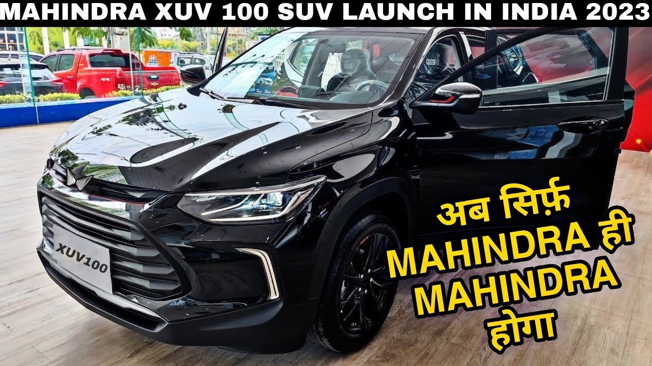 New Mahindra XUV100 SUV Dashing Look Details