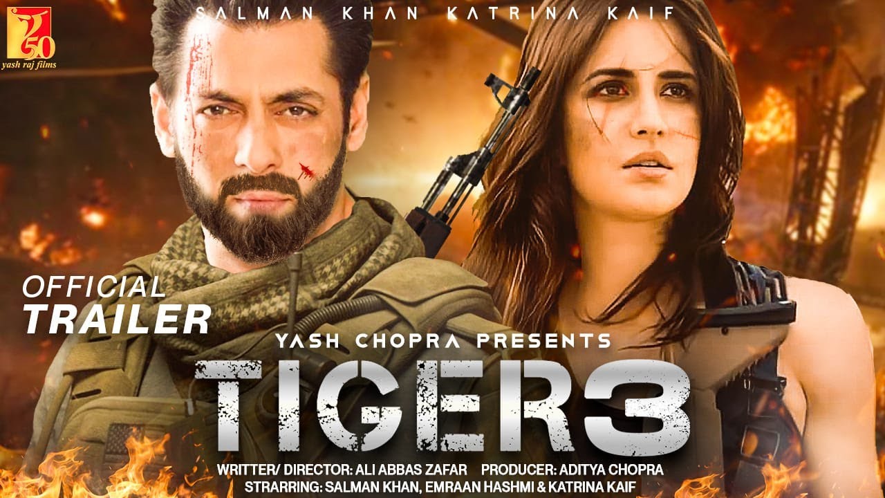 Tiger 3 First Poster Outh Salman Khan-Katrina Kaif