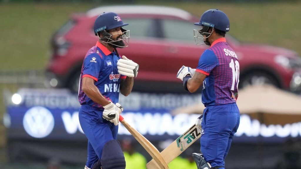 Nepal cricket team set records in Asian games 2023