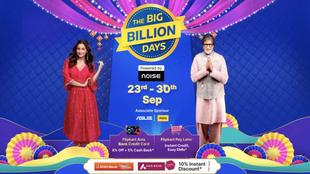 Flipkart Big Billion Days sale