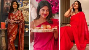 Karwa Chauth 2023: Top 5 Red Saree Looks Inspired By B-Town Divas For Every New Bride 2 days ago English Jagran Karwa Chauth 2023: Top 5 Red Saree