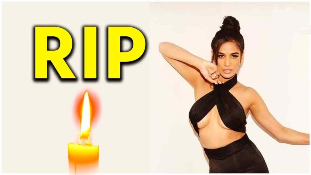 Poonam Pandey Passed Away