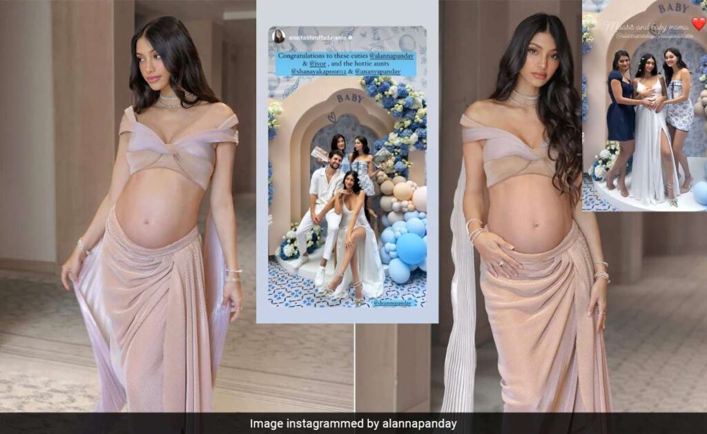 Ananya Panday's Pregnant Cousin, Alanna Flaunts
