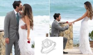 Bachelor Joey Graziadei's Bachelor Joey Graziadei proposal to Kelsey
