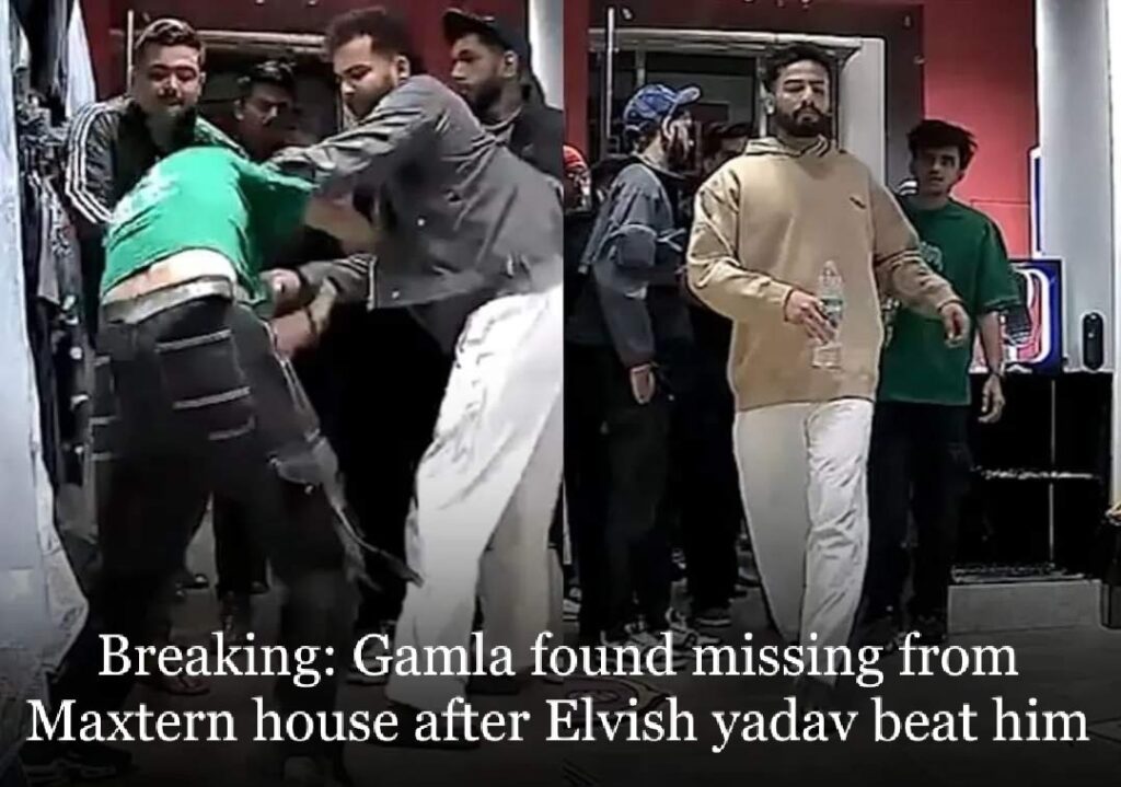 Elvish Yadav SLAPS YouTuber Sagar Thakur In Gurugram; Video Goes Viral