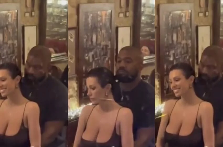 Kanye West wife Bianca Censori viral video