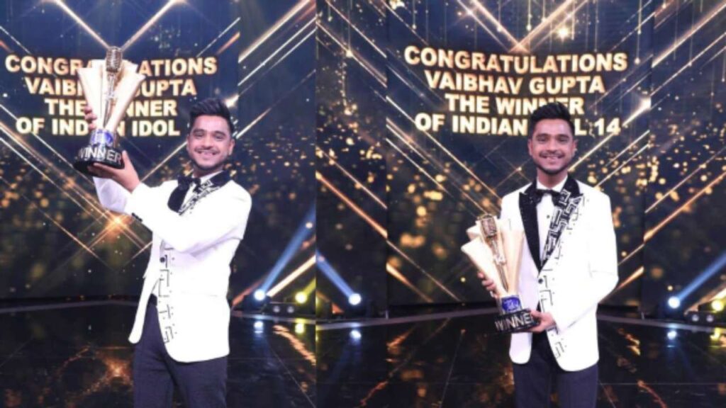 Indian Idol 14 Winner Vaibhav Gupta