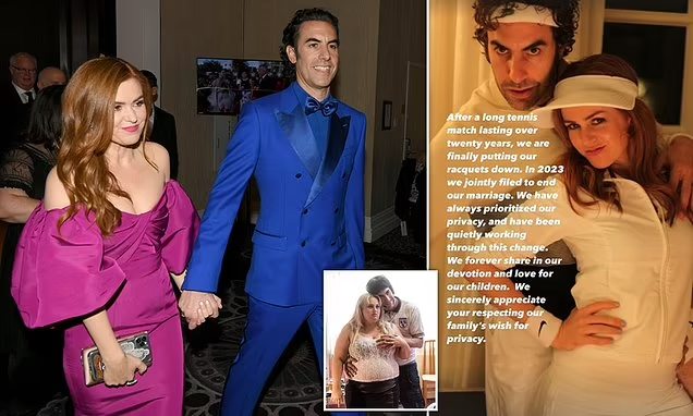 Sacha Baron Cohen & Isla Fisher Break Up