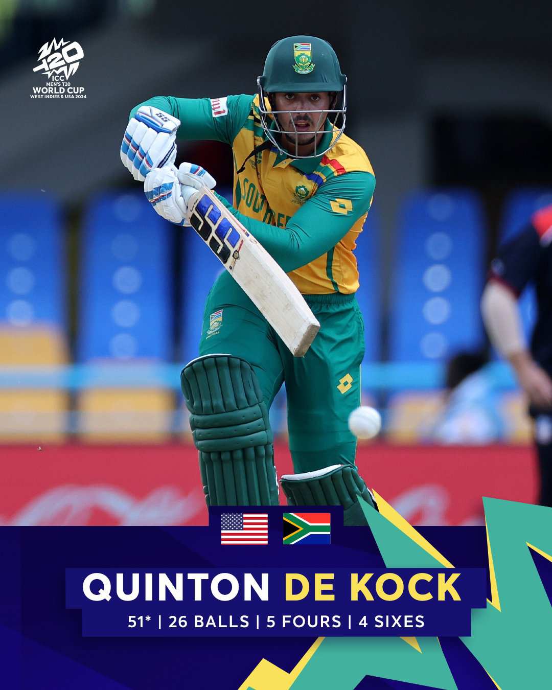 De Kock you beauty 50