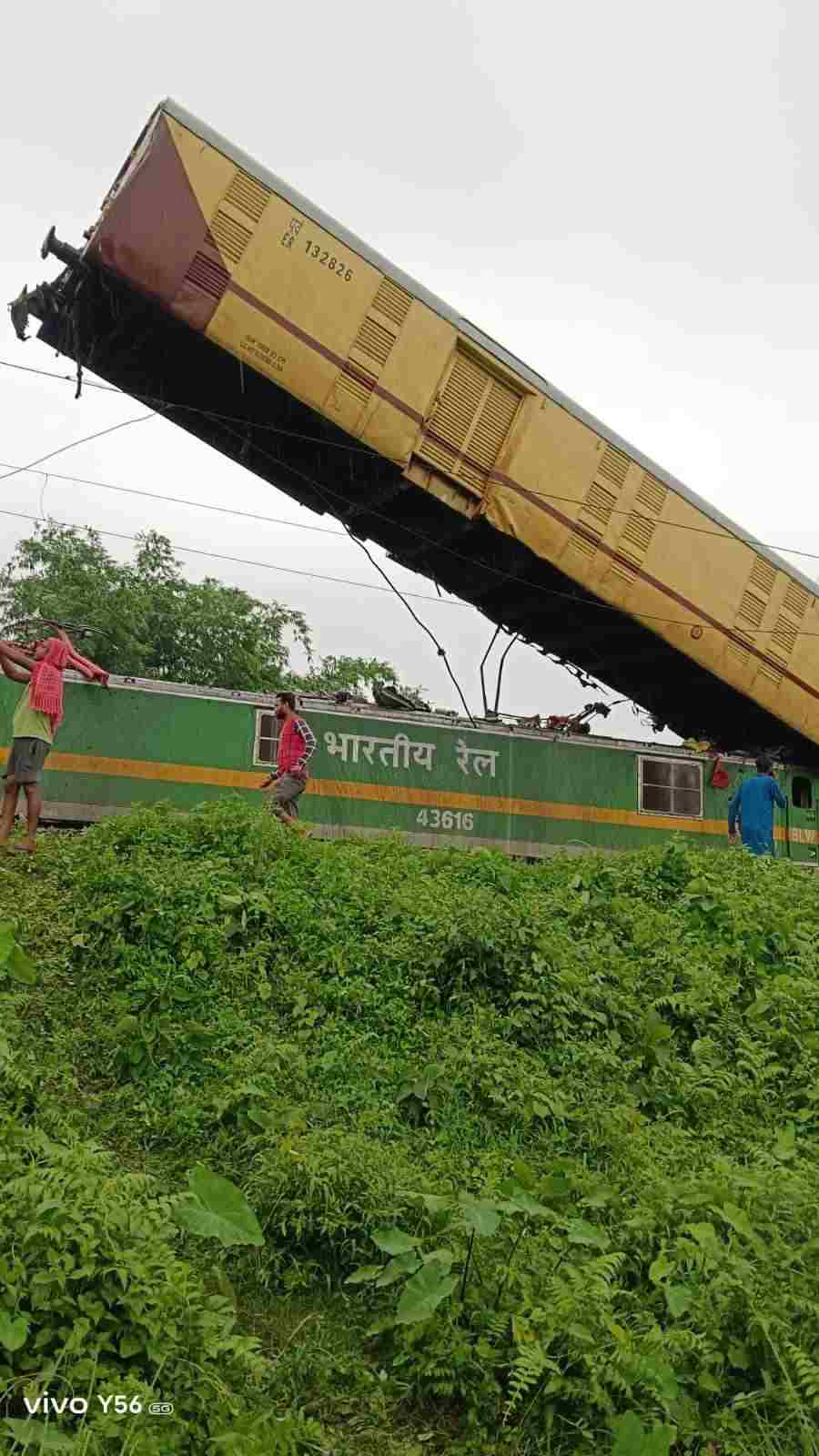 West Bengal Train Accident Video Kanchenjunga Express (1)