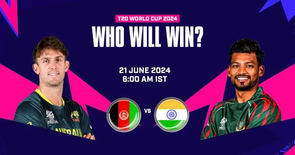 T20 World Cup 2024: AUS vs BAN Win Prediction