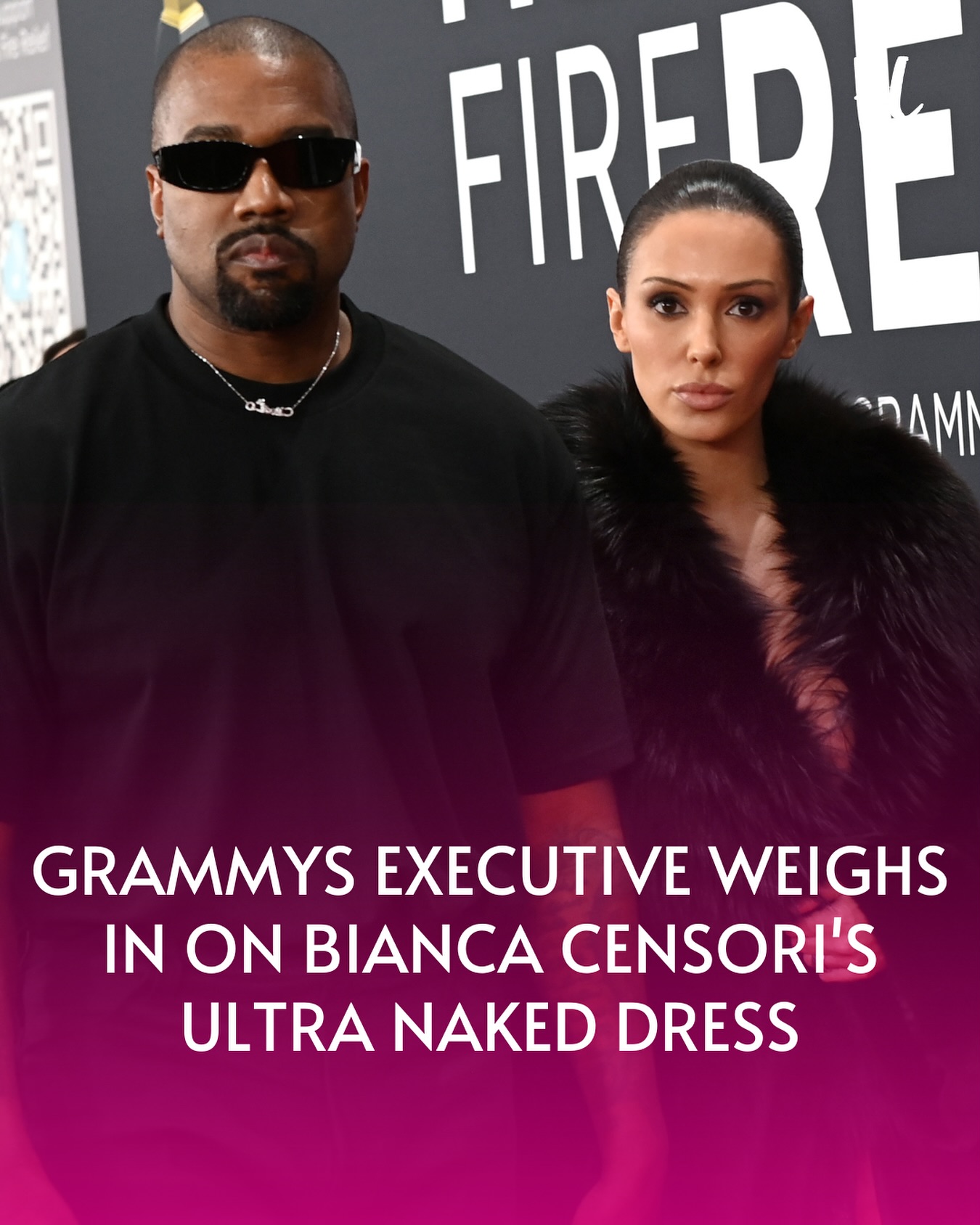 Bianca Censori Grammys Dress