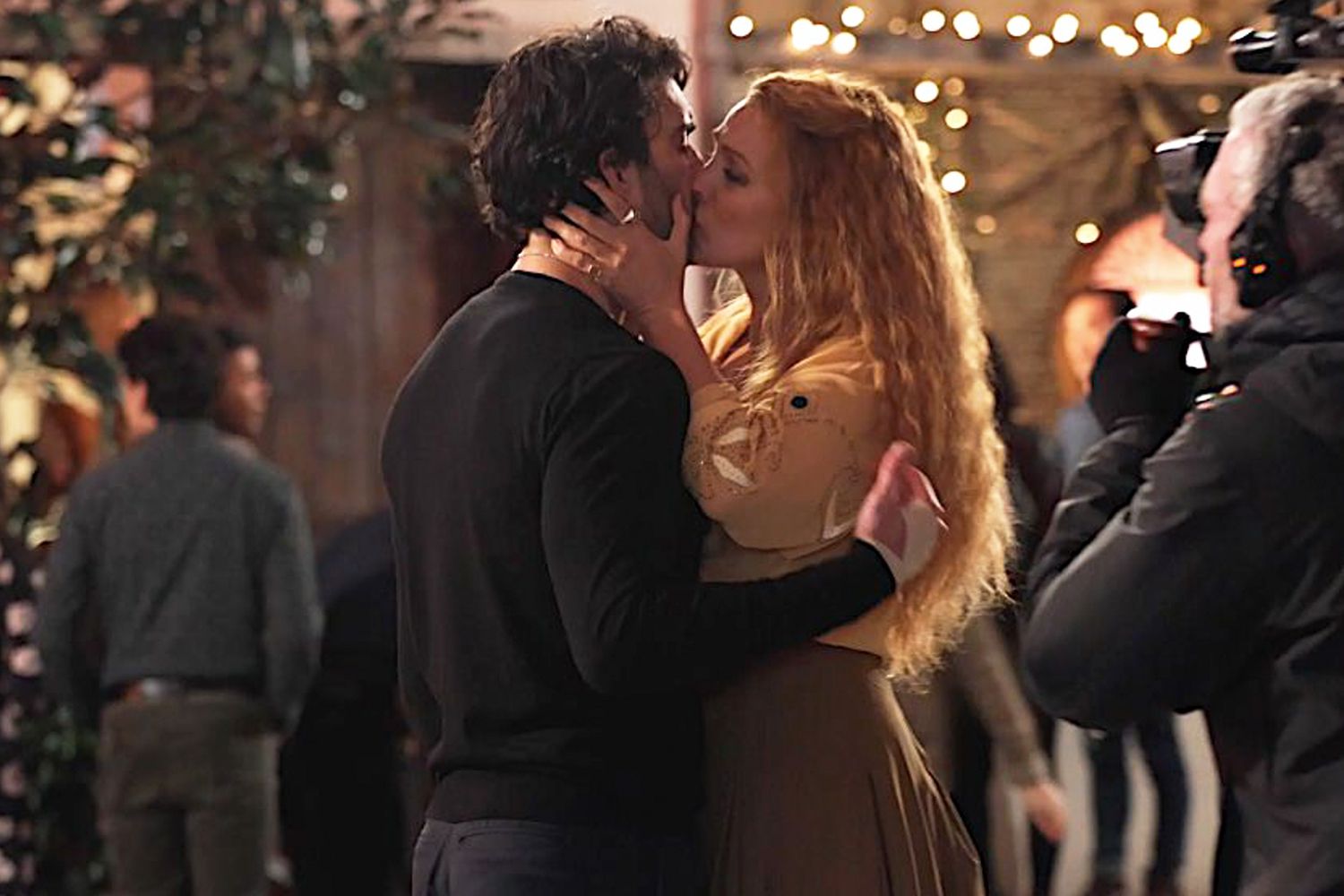 It Ends With Us Set Pictures with Blake Lively and Justin Baldoni