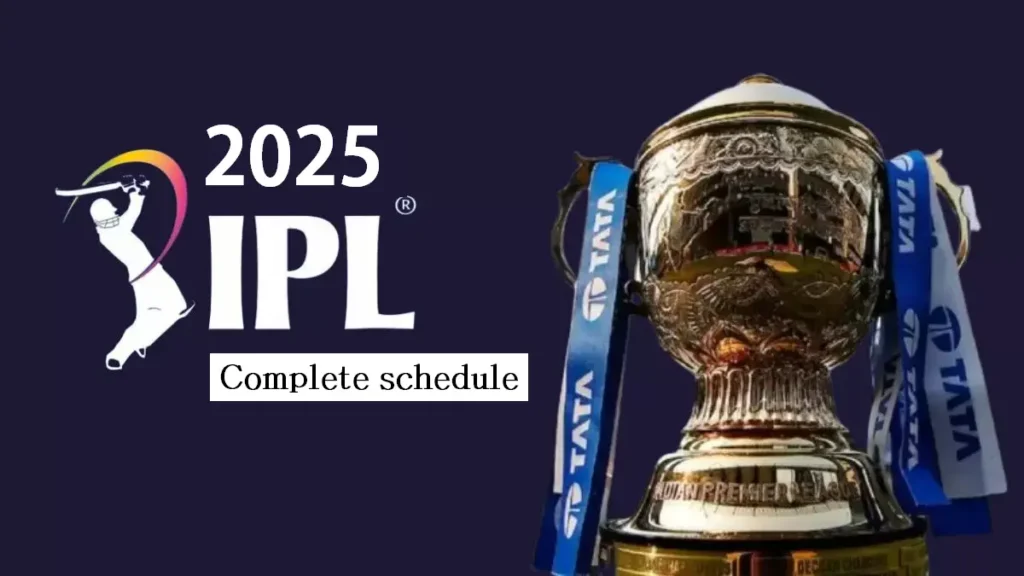 IPL 2025 Fixtures