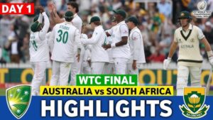 Australia vs South Africa WTC Final 2025 Highlights