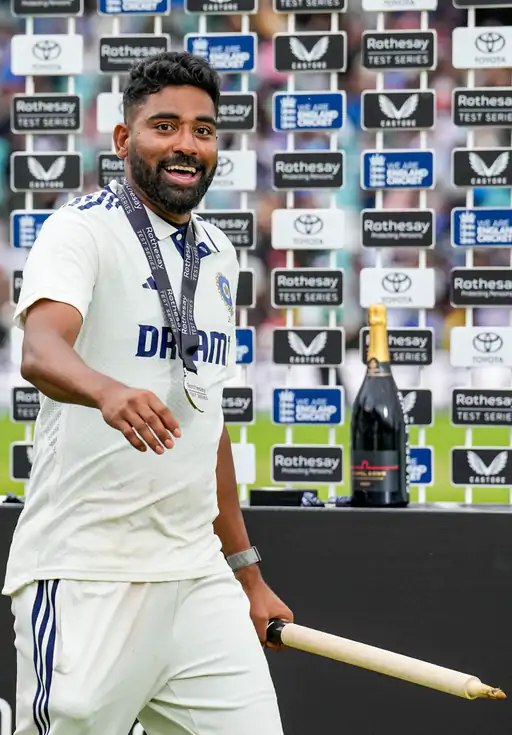 Siraj’s Double Blow Turns the Game