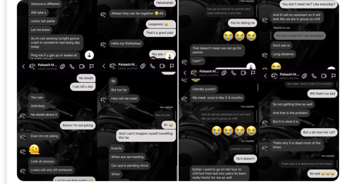 Palaash Muchhal Cheat On Smriti Mandhana