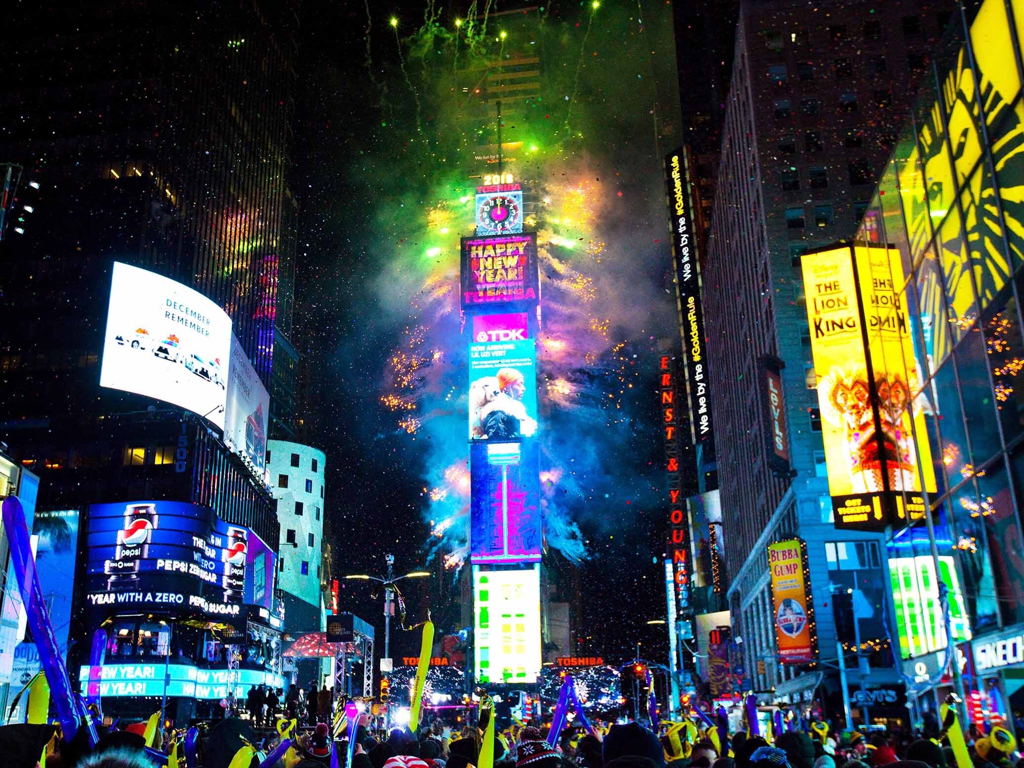 New York City – Times Square New Year Countdown